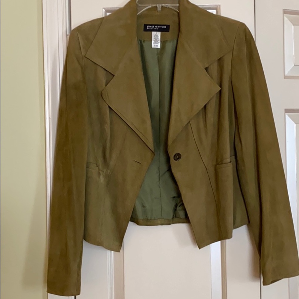 Jones New York Suede Jacket